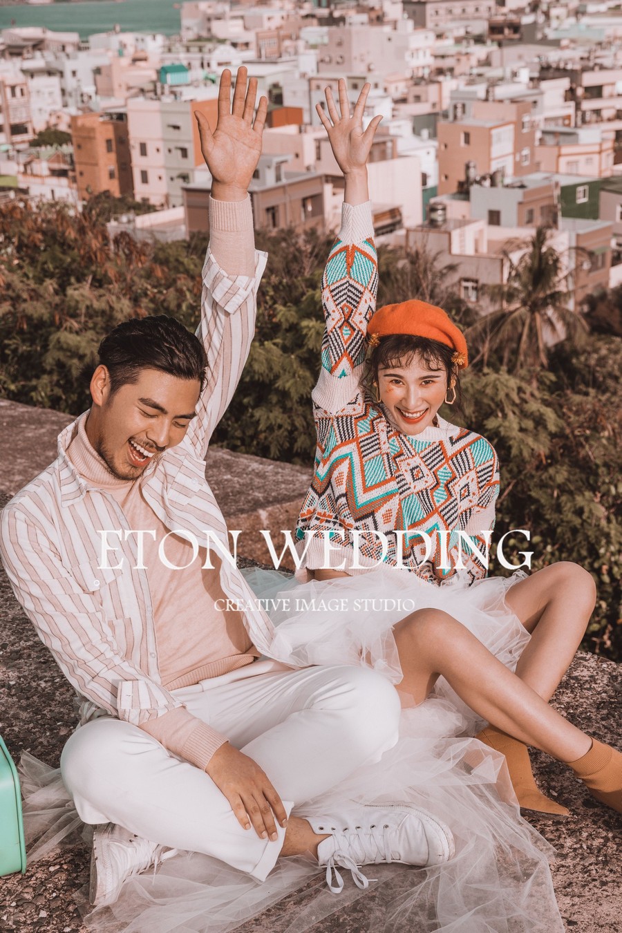 旗津海邊便服旅拍婚紗